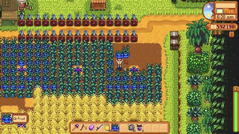 Stardew valley beans - Feb 20, 2021 · Day 2. On day 2, I did only the most urgent chores in the farm and spent the day in Skull Caverns for Qi Beans and returned to the farm early enough to plant the beans before 2:00am. Given the short time window (14 days), it is very important to plant Qi Beans the day they are found. Day 3. On day 3, the first crop of Qi Fruits was ready and ... 